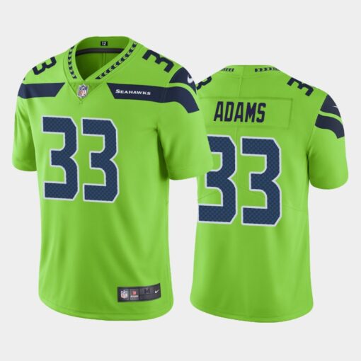 Seattle Seahawks Jamal Adams Green Color Rush Limited Jersey