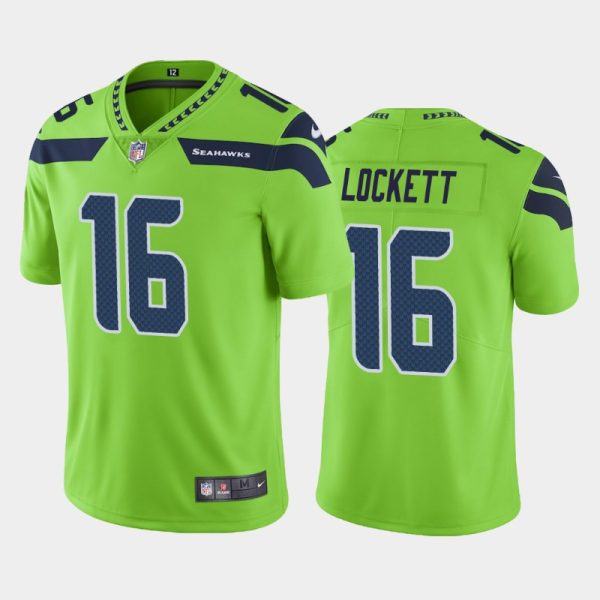 Seattle Seahawks Tyler Lockett Green Color Rush Limited Jersey Seattle Seahawks Tyler Lockett Green Color Rush Limited Jersey