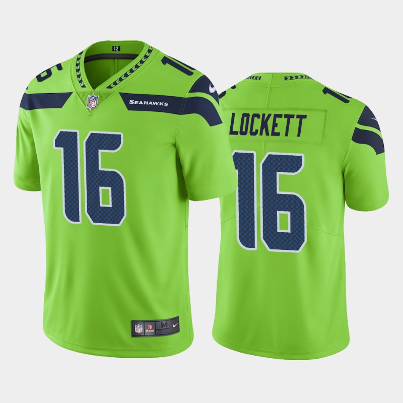 Seattle Seahawks Tyler Lockett Green Color Rush Limited Jersey Seattle Seahawks Tyler Lockett Green Color Rush Limited Jersey