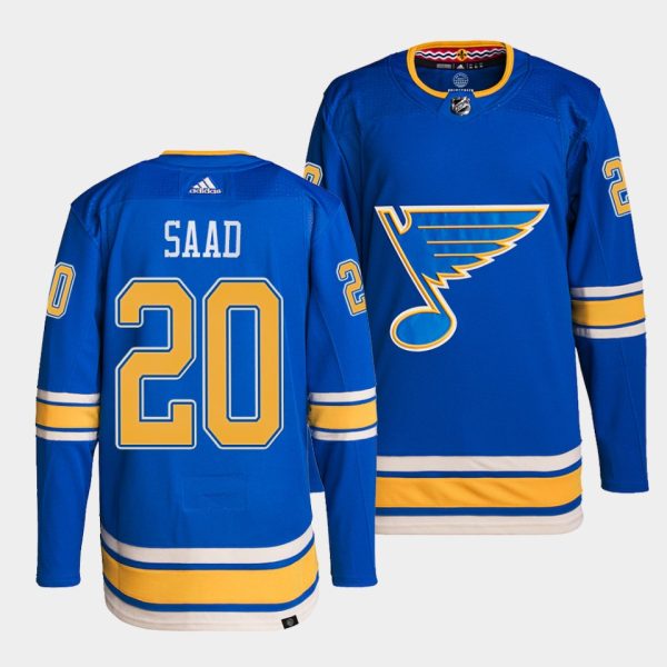 St. Louis Blues Brandon Saad Alternate Blue Jersey St. Louis Blues Brandon Saad Alternate Blue Jersey