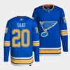 St. Louis Blues Brandon Saad Reverse Yellow Jersey