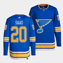 St. Louis Blues Brandon Saad Alternate Blue Jersey