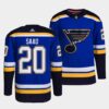 St. Louis Blues Brandon Saad HockeyFightsCancer White Jersey