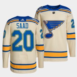 St. Louis Blues Brandon Saad Winter Classic Cream Jersey