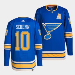 St. Louis Blues Brayden Schenn Alternate Blue Jersey