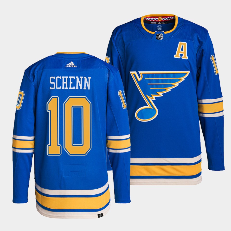 St. Louis Blues Brayden Schenn Alternate Blue Jersey St. Louis Blues Brayden Schenn Alternate Blue Jersey