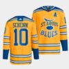 St. Louis Blues Brayden Schenn Practice Hockey Fights Cancer Jersey