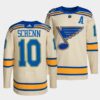 St. Louis Blues Brayden Schenn St. Patrick’s Day Green Player Jersey