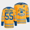 St. Louis Blues Colton Parayko Golden Edition Limited Black Jersey