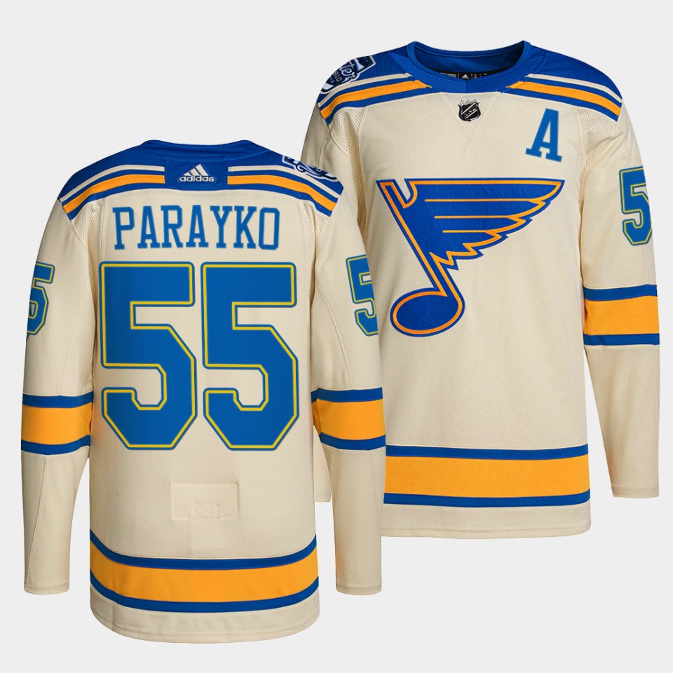 St. Louis Blues Colton Parayko Winter Classic Cream Jersey St. Louis Blues Colton Parayko Winter Classic Cream Jersey