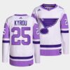 St. Louis Blues Jordan Kyrou Reverse Red Special Edition Jersey