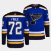 St. Louis Blues Jordan Kyrou Honor Bobby Plager No.5 Patch White Jersey