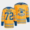 St. Louis Blues Pavel Buchnevich HockeyFightsCancer White Jersey