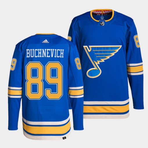 St. Louis Blues Pavel Buchnevich Alternate Blue Jersey