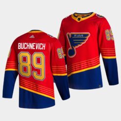 St. Louis Blues Pavel Buchnevich Reverse Red Jersey