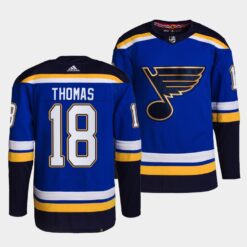 St. Louis Blues Robert Thomas Home Blue Jersey