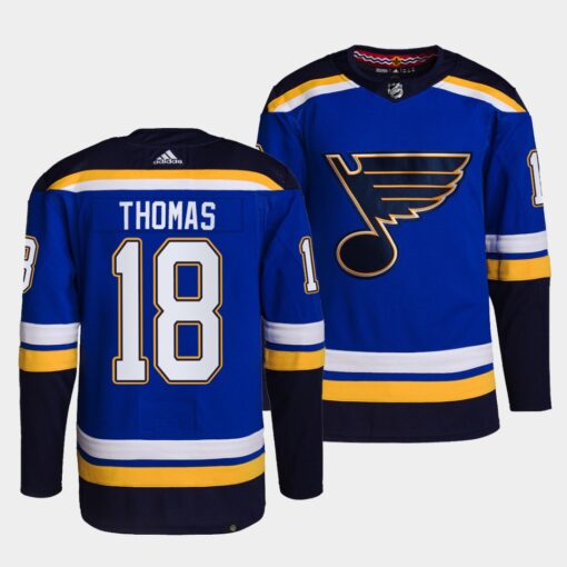 St. Louis Blues Robert Thomas Home Blue Jersey