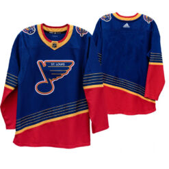 St. Louis Blues Team 90s Throwback Jersey
