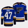 St. Louis Blues Torey Krug Away White Player Jersey