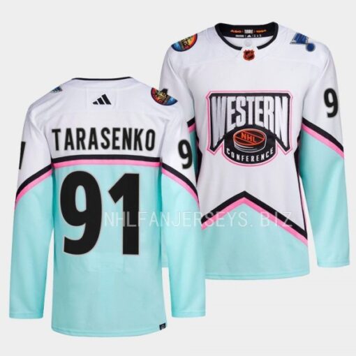 St. Louis Blues Vladimir Tarasenko Western Conference 2023 NHL All-Star Jersey