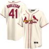 St. Louis Cardinals Alec Burleson White Home Replica Jersey
