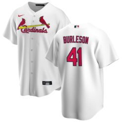 St. Louis Cardinals Alec Burleson White Home Replica Jersey