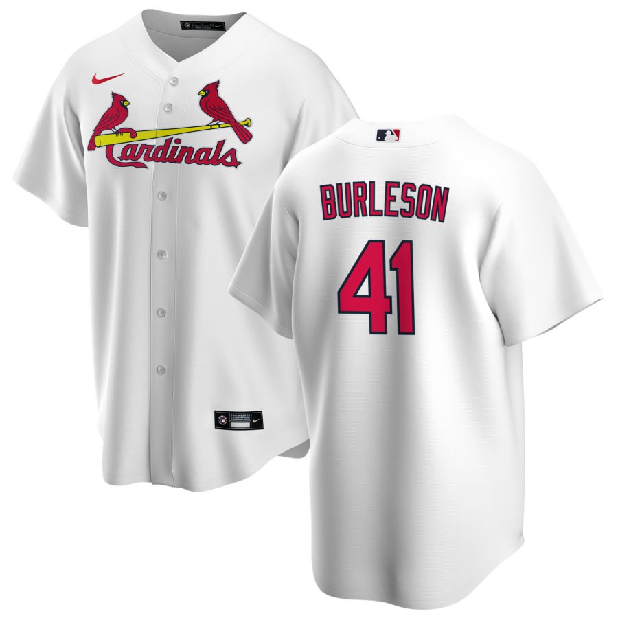 St. Louis Cardinals Alec Burleson White Home Replica Jersey St. Louis Cardinals Alec Burleson White Home Replica Jersey