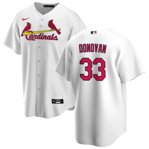 St. Louis Cardinals Brendan Donovan White Home Replica Jersey
