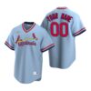 St. Louis Cardinals Custom Light Blue Alternate Replica Jersey
