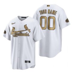 St. Louis Cardinals Custom White 2022 All-Star Game Replica Jersey