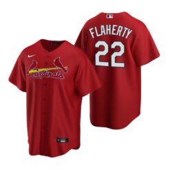 St. Louis Cardinals Jack Flaherty Red Alternate Replica Jersey