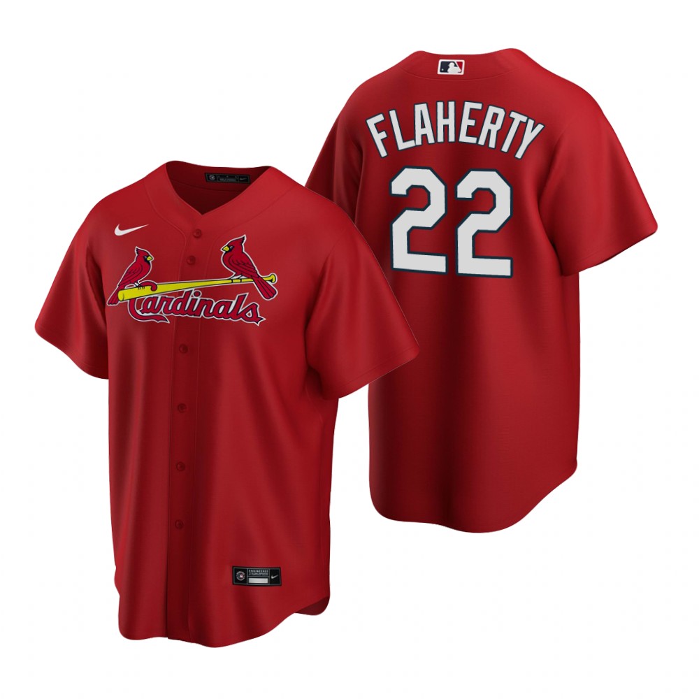 St. Louis Cardinals Jack Flaherty Red Alternate Replica Jersey St. Louis Cardinals Jack Flaherty Red Alternate Replica Jersey