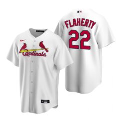 St. Louis Cardinals Jack Flaherty White Home Replica Jersey