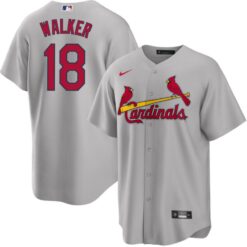 St. Louis Cardinals Jordan Walker Gray Road Replica Jersey