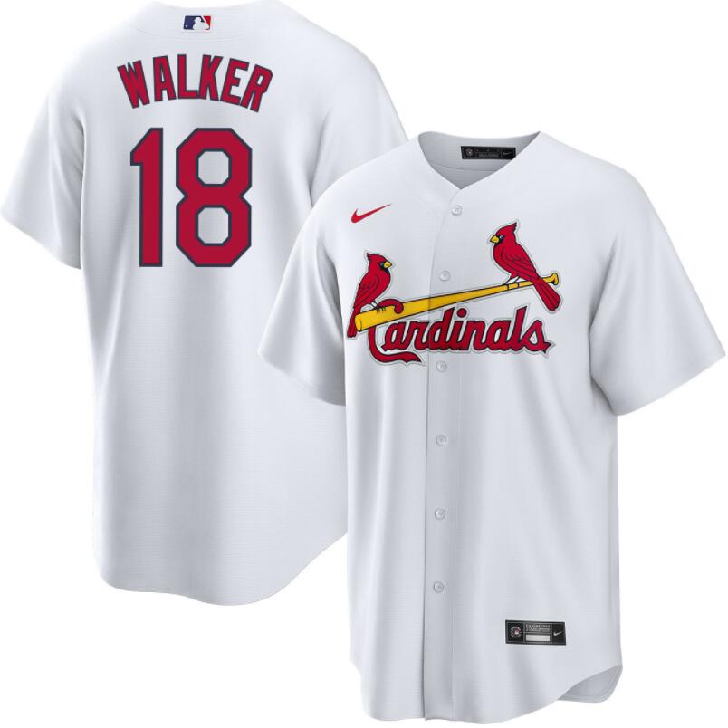 St. Louis Cardinals Jordan Walker White Home Replica Jersey St. Louis Cardinals Jordan Walker White Home Replica Jersey