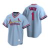 St. Louis Cardinals Nolan Gorman Light Blue Alternate Replica Jersey