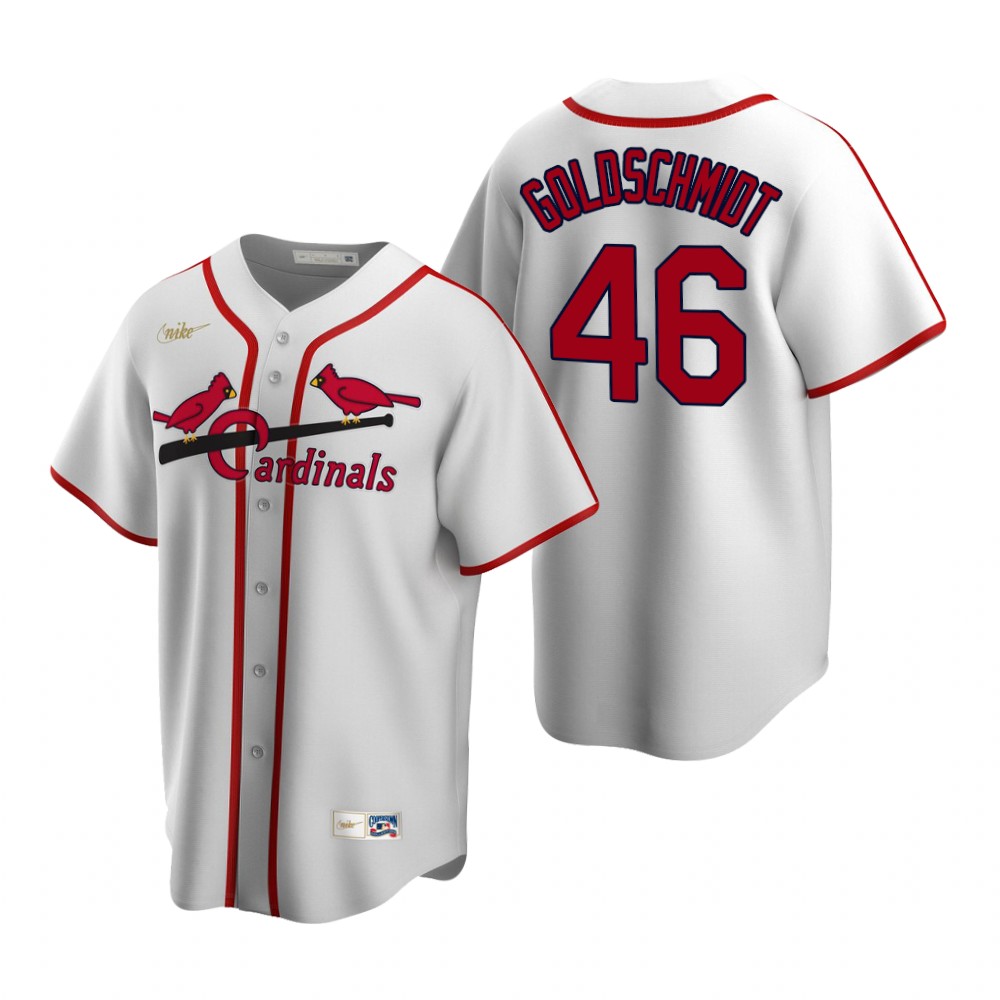 St. Louis Cardinals Paul Goldschmidt White Cooperstown Collection Jersey St. Louis Cardinals Paul Goldschmidt White Cooperstown Collection Jersey