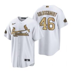 St. Louis Cardinals Paul Goldschmidt White Gold 2022 All-Star Replica Jersey