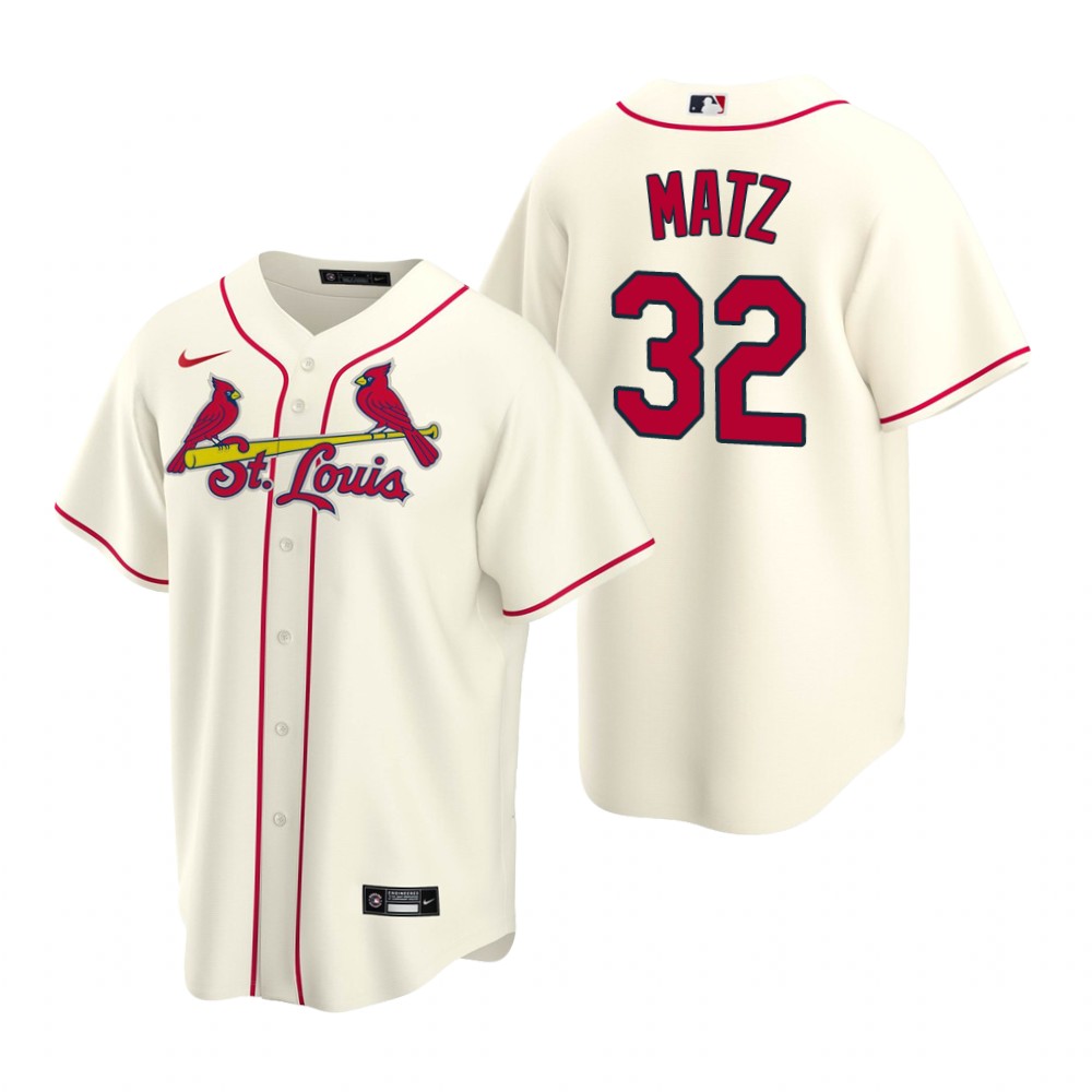 St. Louis Cardinals Steven Matz Cream Alternate Replica Jersey St. Louis Cardinals Steven Matz Cream Alternate Replica Jersey