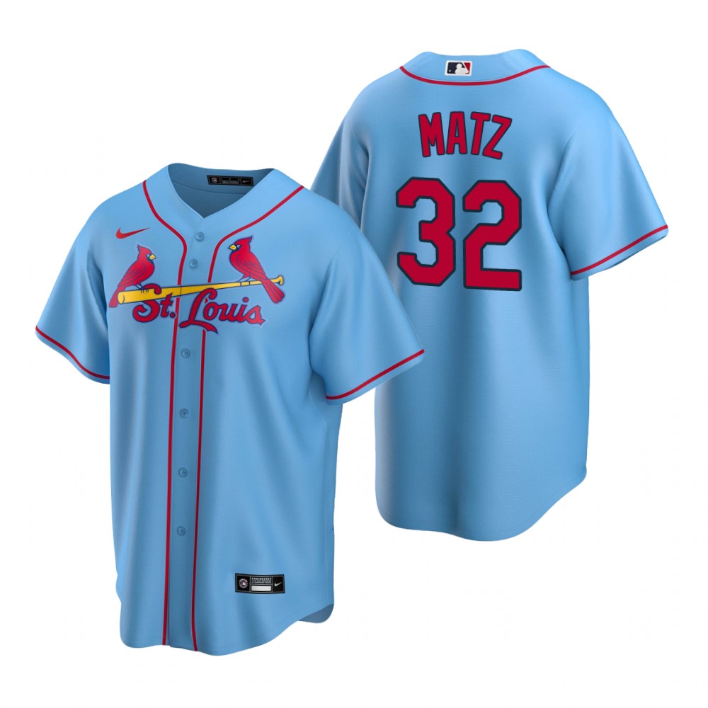 St. Louis Cardinals Steven Matz Light Blue Alternate Replica Jersey St. Louis Cardinals Steven Matz Light Blue Alternate Replica Jersey