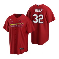 St. Louis Cardinals Steven Matz Red Alternate Replica Jersey