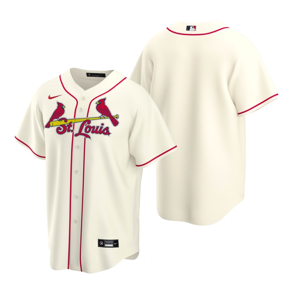St. Louis Cardinals Team Cream Replica Alternate Jersey St. Louis Cardinals Team Cream Replica Alternate Jersey