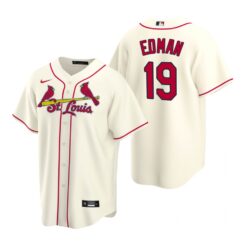 St. Louis Cardinals Tommy Edman Cream Alternate Replica Jersey