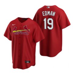 St. Louis Cardinals Tommy Edman Red Alternate Replica Jersey