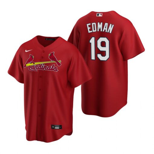 St. Louis Cardinals Tommy Edman Red Alternate Replica Jersey