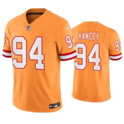 Tampa Bay Buccaneers Calijah Kancey Orange Throwback Limited Jersey