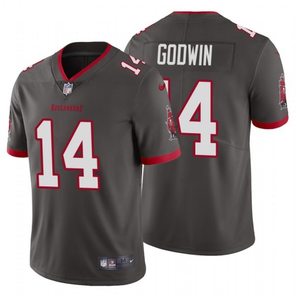 Tampa Bay Buccaneers Chris Godwin Pewter Limited Jersey Tampa Bay Buccaneers Chris Godwin Pewter Limited Jersey