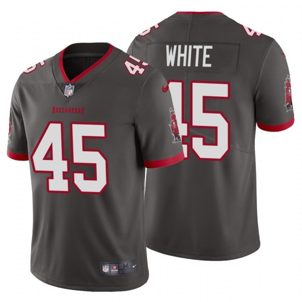 Tampa Bay Buccaneers Devin White Pewter Limited Jersey Tampa Bay Buccaneers Devin White Pewter Limited Jersey