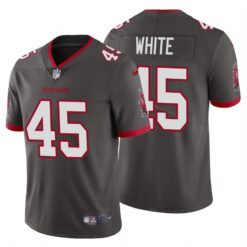 Tampa Bay Buccaneers Devin White Pewter Limited Jersey