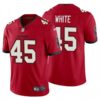 Tampa Bay Buccaneers Devin White Orange Throwback Limited Jersey